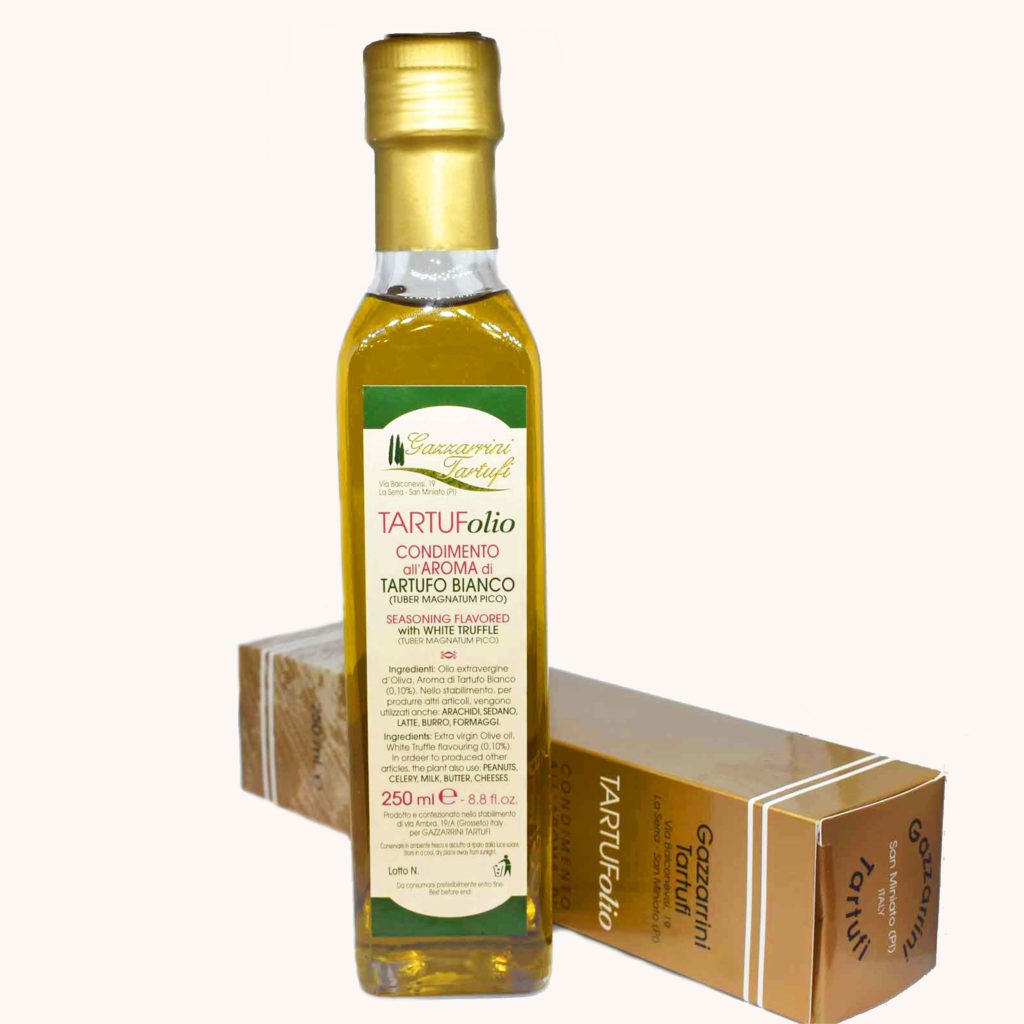 Olio al tartufo Gazzarrini, tartufi di san miniato